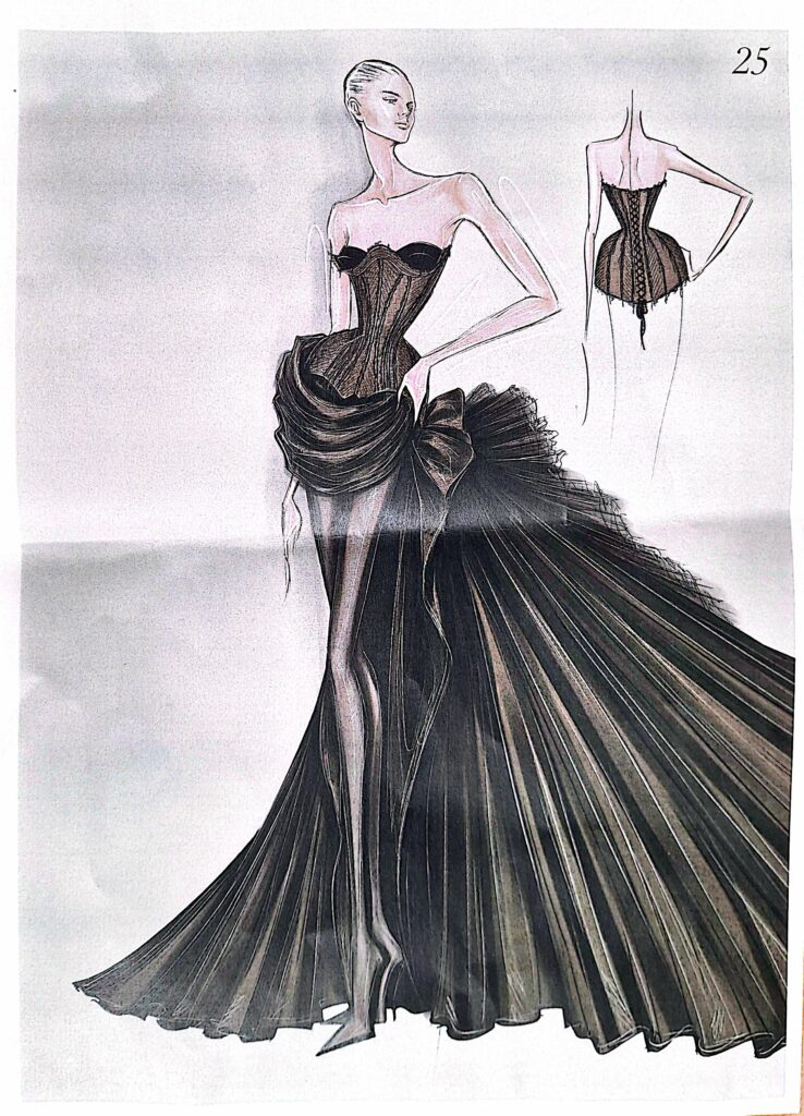 Ashi Studio Croquis look 11 - Mimésis Costume
